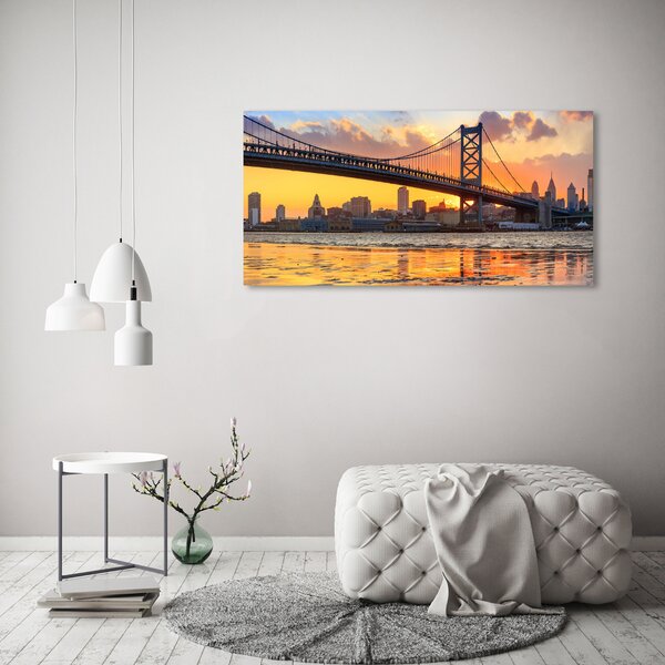 Tablou canvas Podul Philadelphia