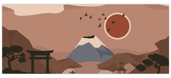 Tablou - Japonia N⁰1 (120x50 cm)