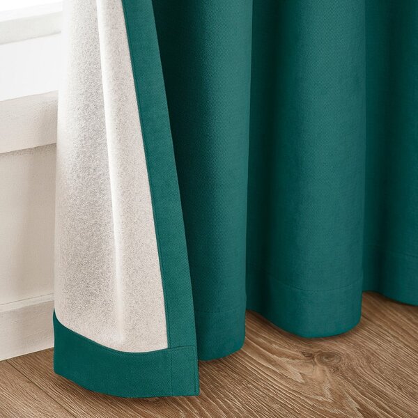 Draperii albastru-verde blackout 2 buc. 117x137 cm Wilson – Catherine Lansfield