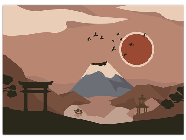 Tablou - Japonia N⁰1 (70x50 cm)
