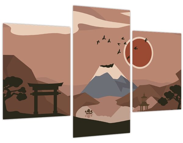 Tablou - Japonia N⁰1 (90x60 cm)