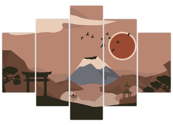 Tablou - Japonia N⁰1 (150x105 cm)