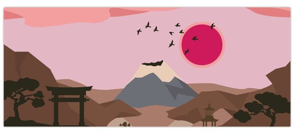 Tablou - Japonia N⁰2 (120x50 cm)
