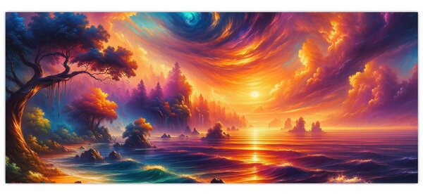 Tablou - Lume magică (120x50 cm)
