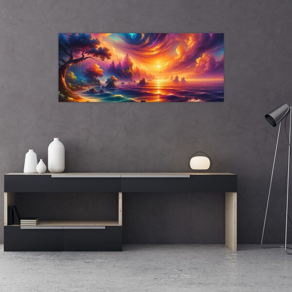 Tablou - Lume magică (120x50 cm)