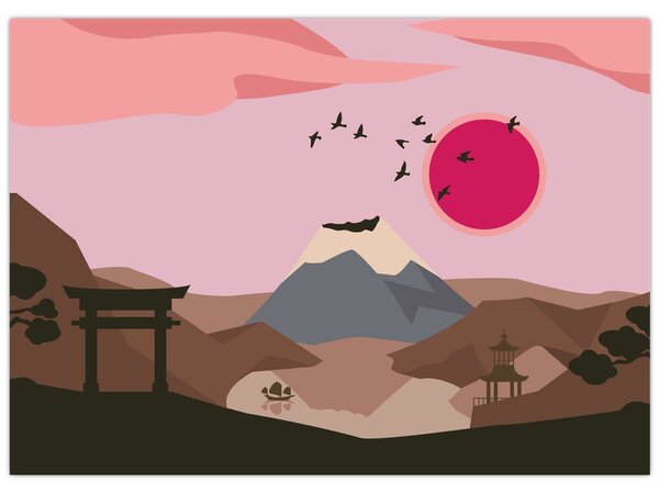 Tablou - Japonia N⁰2 (70x50 cm)