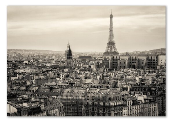 Tablou sticlă Turnul Eiffel din Paris