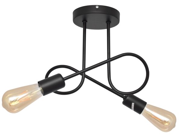 Lustr pentru copii OXFORD 2xE27/15W/230V montat pe tavan