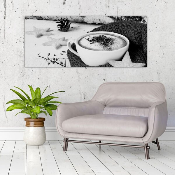 Tablou - Cappuccino de iarnă (120x50 cm)
