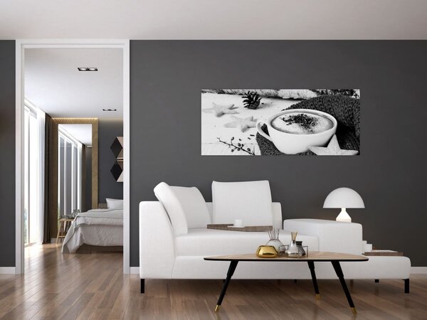 Tablou - Cappuccino de iarnă (120x50 cm)