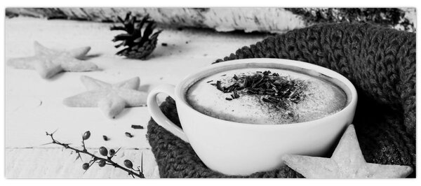 Tablou - Cappuccino de iarnă (120x50 cm)