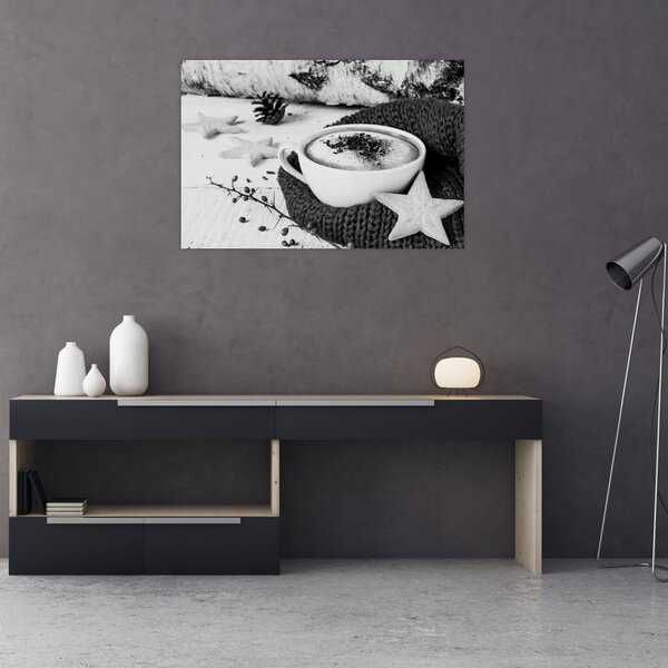 Tablou - Cappuccino de iarnă (90x60 cm)