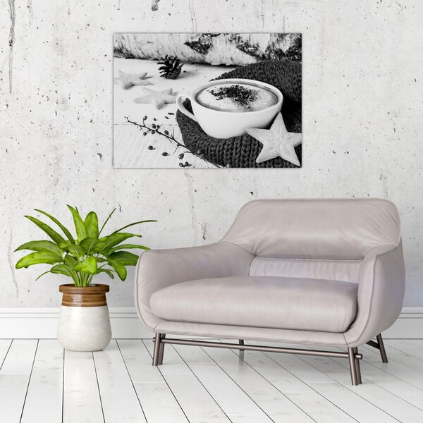 Tablou - Cappuccino de iarnă (70x50 cm)
