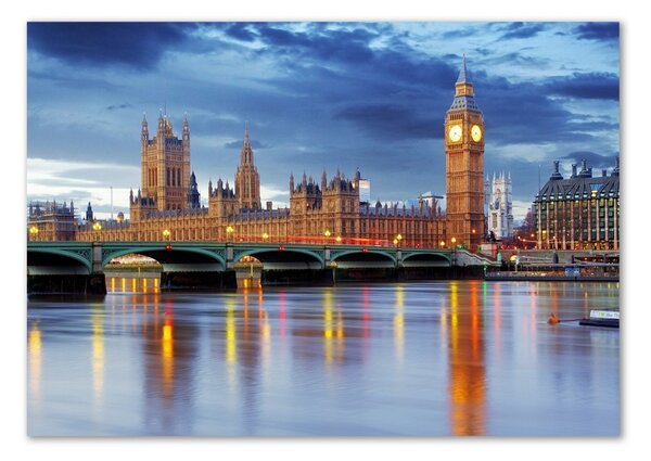 Tablou din Sticlă Thames Londra