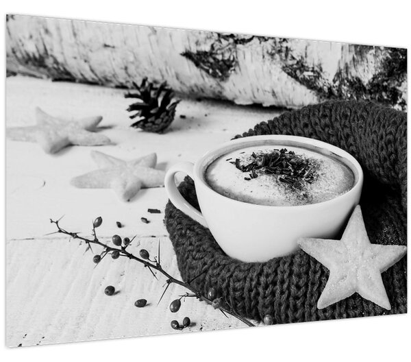 Tablou - Cappuccino de iarnă (90x60 cm)