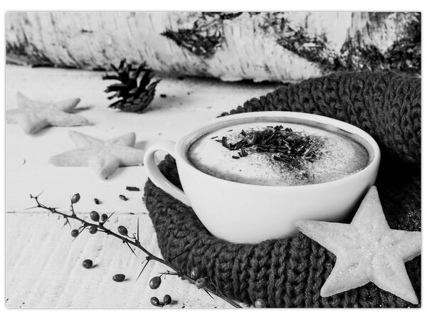 Tablou - Cappuccino de iarnă (70x50 cm)