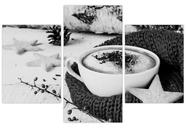 Tablou - Cappuccino de iarnă (90x60 cm)
