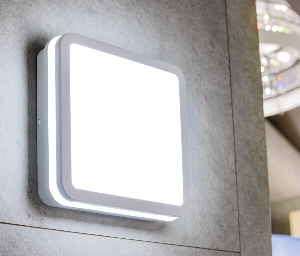 Plafonieră LED de exterior Kanlux 38782 BENO LED/24/30W/230V 3000/3500/4000K IP65 alb