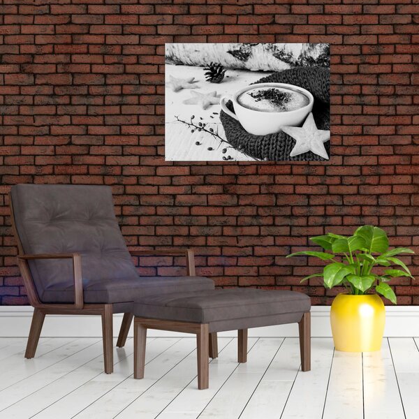 Tablou - Cappuccino de iarnă (70x50 cm)