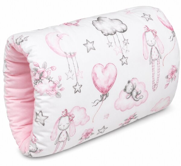 Perna de alaptare pentru gravide si bebelusi Kidizi Manson Fairy Clouds– sustinere ergonomica, materiale certificate