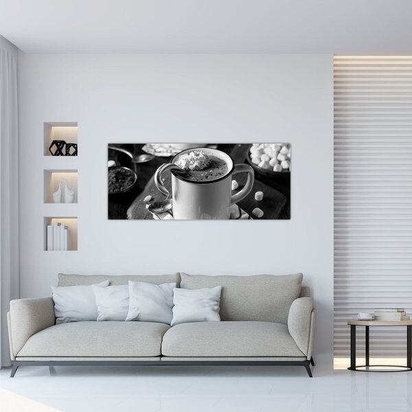 Tablou - Ciocolată caldă de Crăciun (120x50 cm)