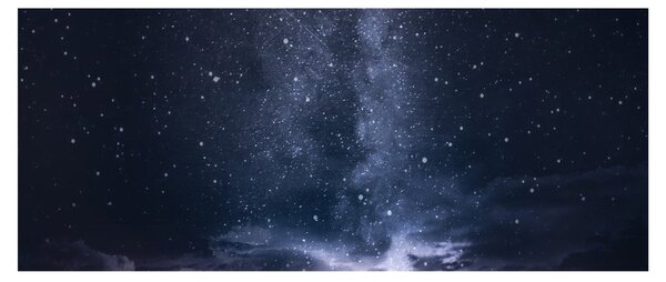 Tablou cu cerul înstelat (120x50 cm)