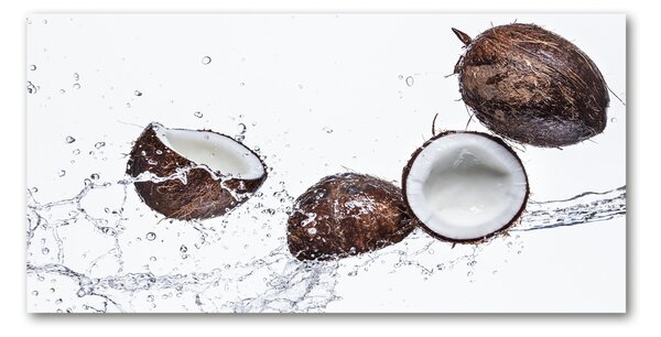Tablou sticlă Suc de cocos