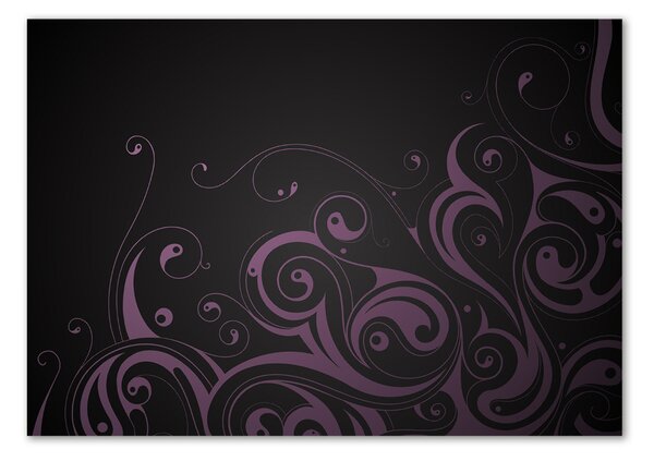 Tablou sticlă ornamente