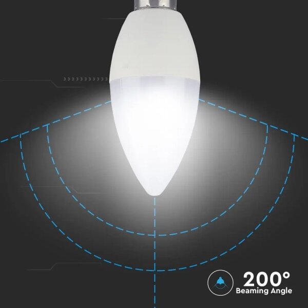 Bec LED RGB dimabil E14/4,8W/230V 4000K + telecomandă