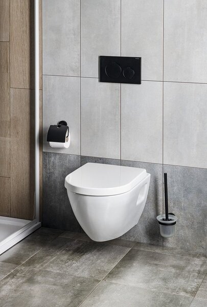 Aqualine Aqualine, vas WC suspendat NERA, 50x35,5 cm, alb, NS952