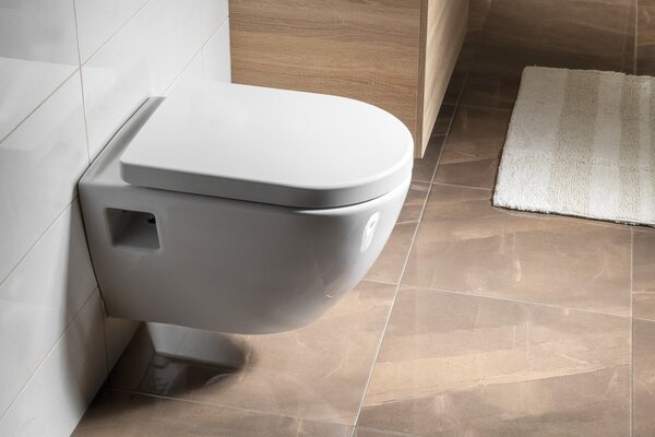 Aqualine Aqualine, vas WC suspendat NERA, 50x35,5 cm, alb, NS952
