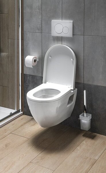 Aqualine Aqualine, vas WC suspendat NERA, 50x35,5 cm, alb, NS952