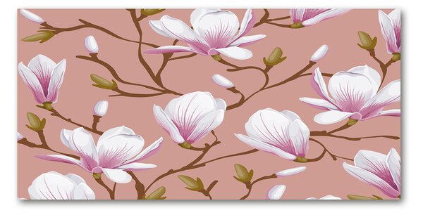 Tablou sticlă Magnolie
