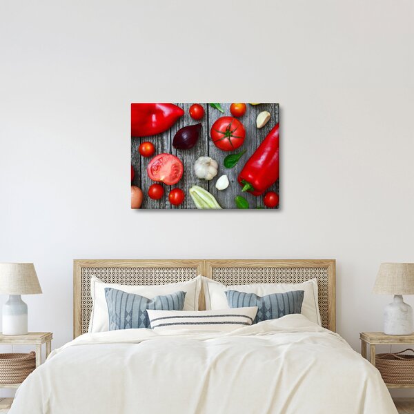 Tablou cu legume (70x50 cm)