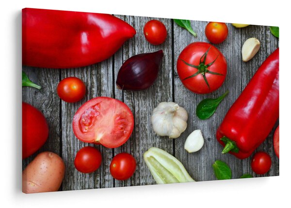 Tablou cu legume (90x60 cm)
