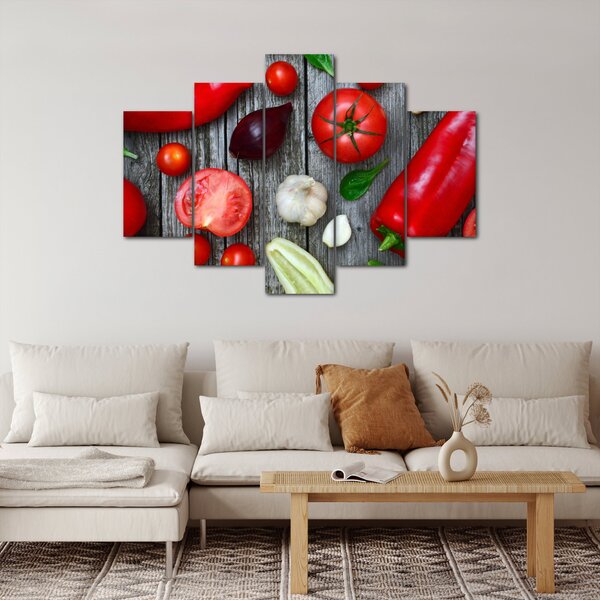 Tablou cu legume (150x105 cm)