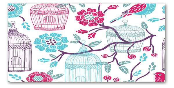 Tablou din Sticlă Colivii pentru păsări