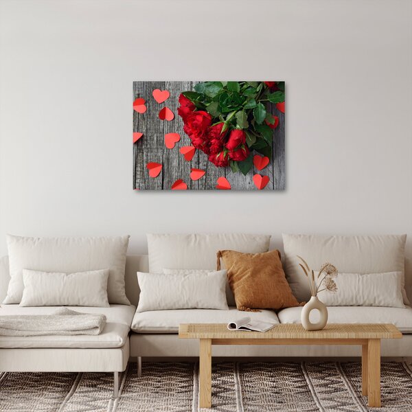 Tablou cu trandafiri (70x50 cm)