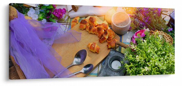 Tablou - picnic de vară (120x50 cm)