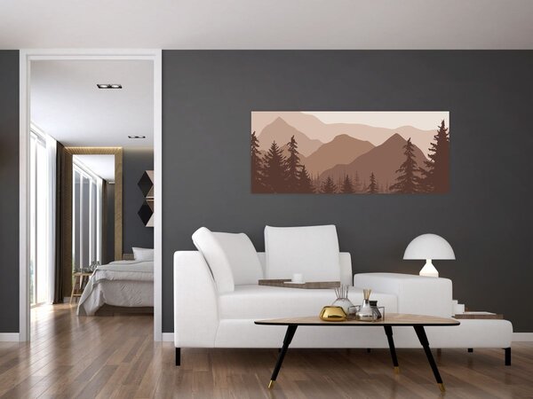 Tablou - Munții Maro N⁰2 (120x50 cm)