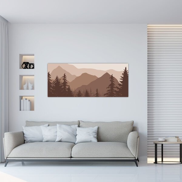 Tablou - Munții Maro N⁰2 (120x50 cm)