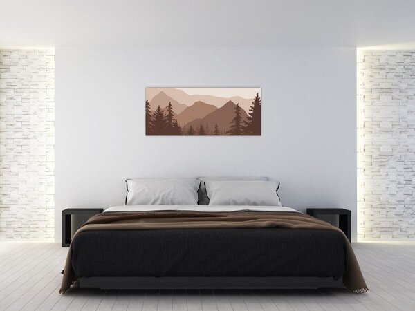 Tablou - Munții Maro N⁰2 (120x50 cm)