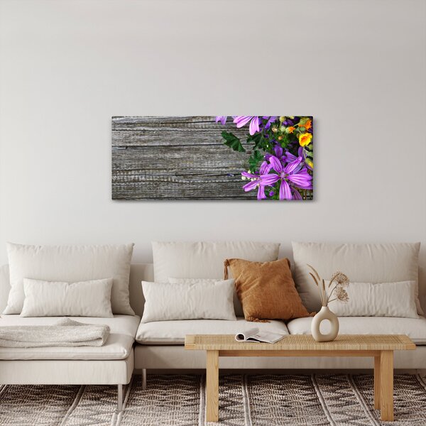 Tablou - flori de câmp (120x50 cm)