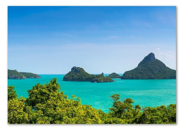 Tablou pe pe sticlă Panorama Thailanda