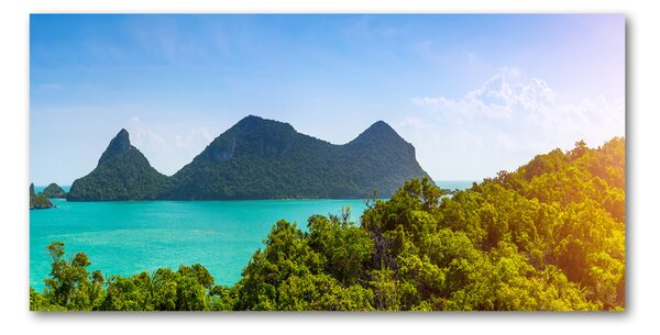 Tablou pe pe sticlă Panorama Thailanda