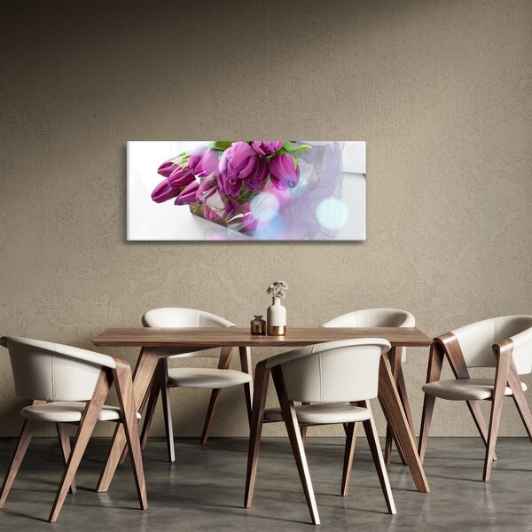 Tablou - buchet de lalele (120x50 cm)