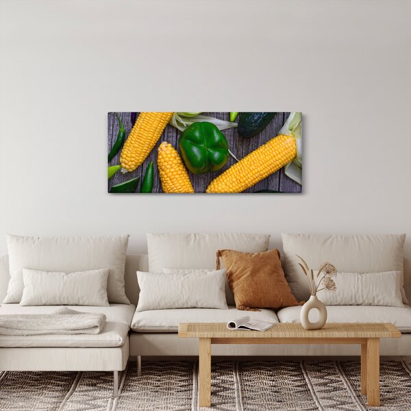 Tablou - legume (120x50 cm)
