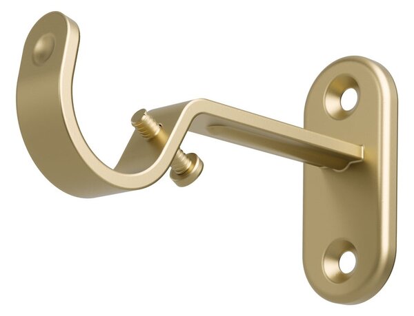 Galerie de perdea auriu mat extensibilă din oțel 107 - 305 cm Flute – Umbra