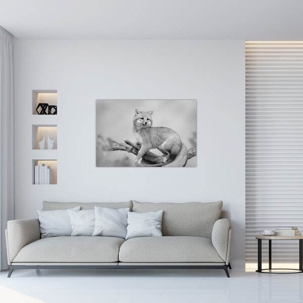 Tablou - Vulpe gri (90x60 cm)