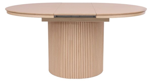 Masă rotundă extensibilă Sorrento (120-160 cm), stejar natural